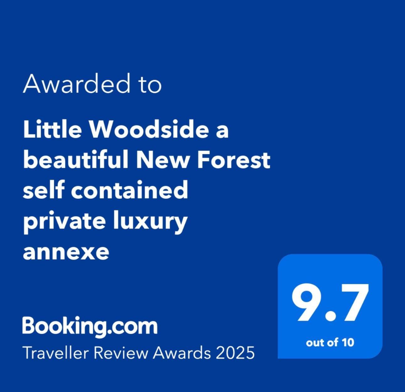 Little Woodside A Beautiful New Forest Self Contained Private Luxury Annexe New Milton Luaran gambar
